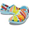 Crocs Unisex-Adult Classic Graphic Clogs(Arctic/Multi)