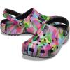 Crocs Unisex-Adult Classic Graphic Clogs(Black/Bubble Block)