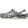 Crocs Unisex-Adult Classic Graphic Clogs(Checkered)