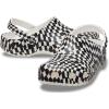 Crocs Unisex-Adult Classic Graphic Clogs(Checkered)