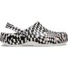 Crocs Unisex-Adult Classic Graphic Clogs(Checkered)
