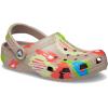 Crocs Unisex-Adult Classic Graphic Clogs(Mushroom/Multi)