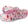 Crocs Unisex-Adult Classic Graphic Clogs(Pink Milk/Cherries)