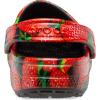 Crocs Unisex-Adult Classic Graphic Clogs(Red/Black)