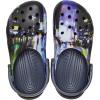 Crocs Unisex-Adult Classic Graphic Clogs(Storm/Meta Scape)
