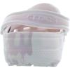Crocs Unisex-Adult Classic Graphic Clogs(White Pink Marble)