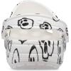 Crocs Unisex-Adult Classic Graphic Clogs(White/Black)