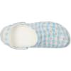 Crocs Unisex-Adult Classic Graphic Clogs(White/Blue 1)