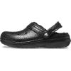 Crocs Unisex-Adult Classic Lined Clog(Black)