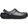 Crocs Unisex-Adult Classic Lined Clog(Black/Black)