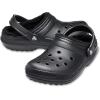 Crocs Unisex-Adult Classic Lined Clog(Black/Black)