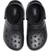 Crocs Unisex-Adult Classic Lined Clog(Black/Black)