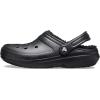 Crocs Unisex-Adult Classic Lined Clog(Black/Black)