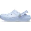 Crocs Unisex-Adult Classic Lined Clog(Blue Calcite)