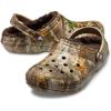 Crocs Unisex-Adult Classic Lined Clog(Chocolate/Chocolate Realtree)
