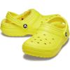 Crocs Unisex-Adult Classic Lined Clog(Cyber Yellow)
