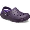 Crocs Unisex-Adult Classic Lined Clog(Dark Iris)