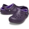 Crocs Unisex-Adult Classic Lined Clog(Dark Iris)