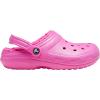 Crocs Unisex-Adult Classic Lined Clog(Electric Pink/Electric Pink)