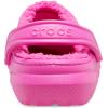 Crocs Unisex-Adult Classic Lined Clog(Electric Pink/Electric Pink)