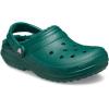 Crocs Unisex-Adult Classic Lined Clog(Emerald)