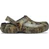Crocs Unisex-Adult Classic Lined Clog(Khaki/Multi)