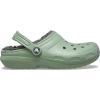 Crocs Unisex-Adult Classic Lined Clog(Moss/Multi)