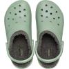 Crocs Unisex-Adult Classic Lined Clog(Moss/Multi)