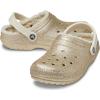 Crocs Unisex-Adult Classic Lined Clog(Multi/Gold Glitter)