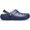 Crocs Unisex-Adult Classic Lined Clog(Navy/Charcoal)