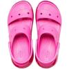Crocs Unisex-Adult Classic Mega Crush Sandal | Platform Sandals(Juice)