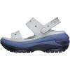 Crocs Unisex-Adult Classic Mega Crush Sandal | Platform Sandals(Mirage/Multi)