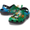 Crocs Unisex-Adult Classic Minecraft Clogs(Minecraft/Green)