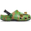 Crocs Unisex-Adult Classic Minecraft Clogs(Multi Green)