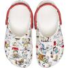 Crocs Unisex-Adult Classic Peanuts Snoopy Clog(White/Multi)