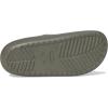 Crocs Unisex-Adult Classic Puff Moc Slipper(Galactic Grey Suede)