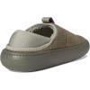 Crocs Unisex-Adult Classic Puff Moc Slipper(Galactic Grey Suede)