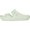 Crocs Unisex-Adult Classic Sandals 2.0 with Floral Cutout Design Slide(Jade Tint)