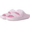 Crocs Unisex-Adult Classic Sandals 2.0 with Floral Cutout Design Slide(Pink Milk)