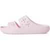 Crocs Unisex-Adult Classic Sandals 2.0 with Floral Cutout Design Slide(Pink Milk)