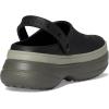 Crocs Unisex-Adult Classic Stacked Clogs Platform Platform(Black)