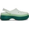 Crocs Unisex-Adult Classic Stacked Clogs Platform Platform(Hosta)