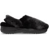 Crocs Unisex-Adult Classic Unfurgettable Clogs, Fuzzy Slippers(Black)