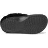 Crocs Unisex-Adult Classic Unfurgettable Clogs, Fuzzy Slippers(Black Vegan Suede)