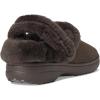 Crocs Unisex-Adult Classic Unfurgettable Clogs, Fuzzy Slippers(Espresso Vegan Suede)