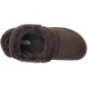 Crocs Unisex-Adult Classic Unfurgettable Clogs, Fuzzy Slippers(Espresso Vegan Suede)