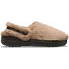 Crocs Unisex-Adult Classic Unfurgettable Clogs, Fuzzy Slippers(Milk Chocolate)
