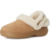 Crocs Unisex-Adult Classic Unfurgettable Clogs, Fuzzy Slippers(Sepia Vegan Suede)