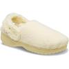 Crocs Unisex-Adult Classic Unfurgettable Clogs, Fuzzy Slippers(Vanilla)