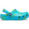 Crocs Unisex-Child Classic Graphic Clog(Banana Print)